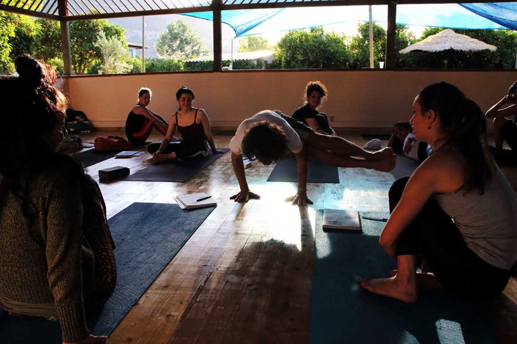 In Action 2 - Ayama Yoga Training
